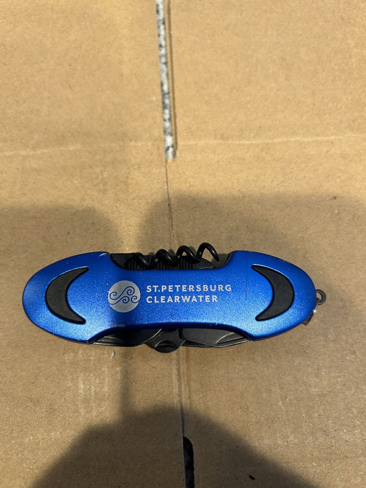 Multifunction Knife Blue – Used – Black blades