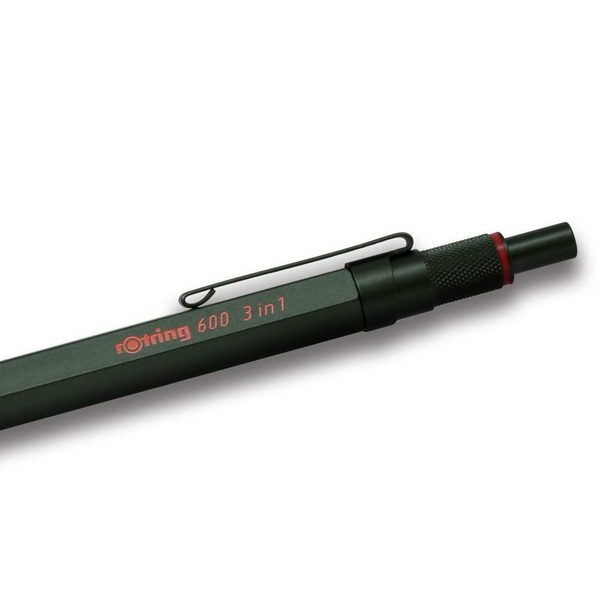 Multi Pen Camouflage Green 600 3 in 1 2159368 Mechanical Pencil Fine Writing …