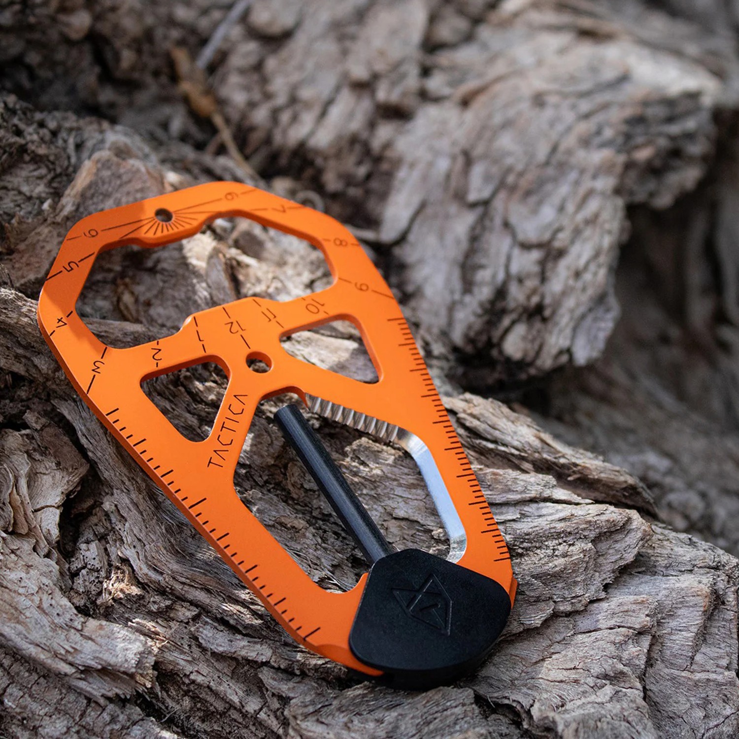 Tactica M.020 Camping Tool Card w/ Ferro Rod Firestarter Outdoor EDC Multi-tool