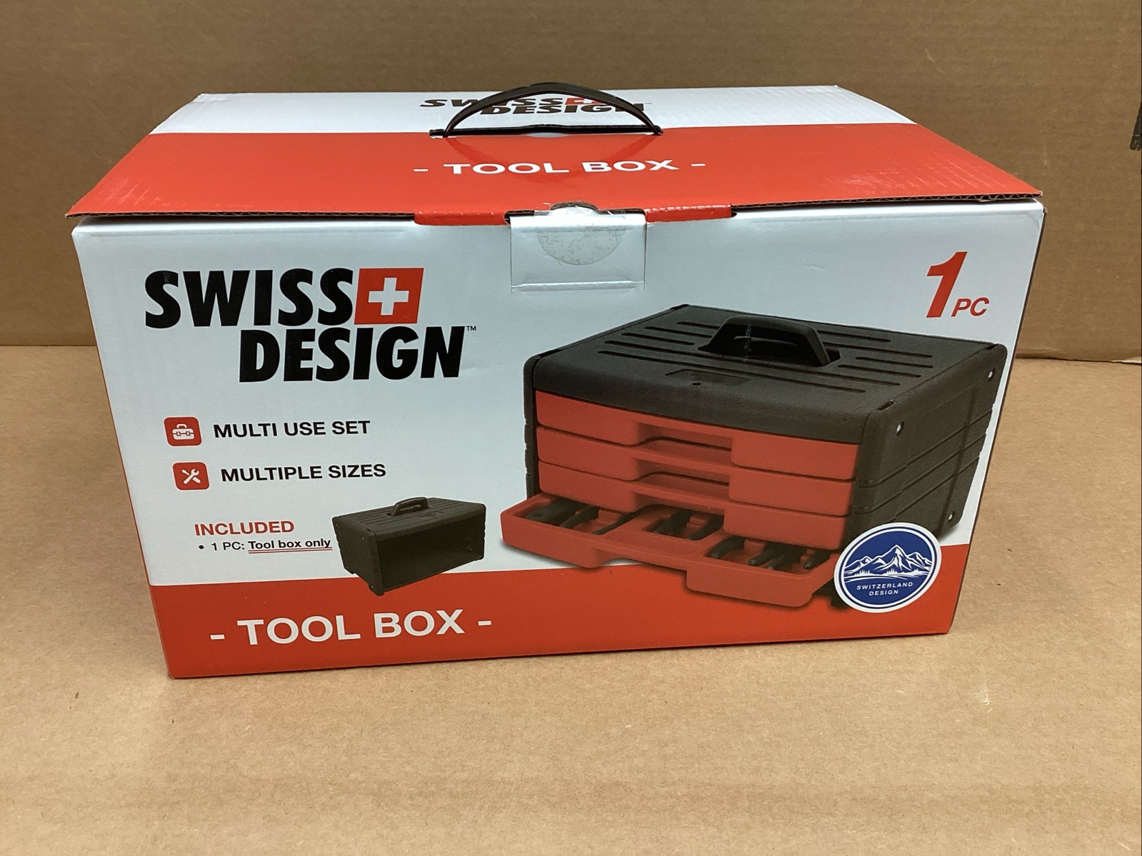 SWISS + DESIGN, #CSDF-TOOLBOX – MULTI USE SET – SWITZERLAND DESIGN – NEW