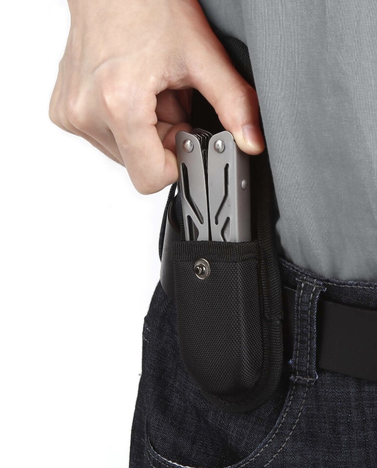 Ozark Trail 12-in-1 MULTI TOOL, Sheath INCLUDED, Camping Fishing Hunting, NIOP!