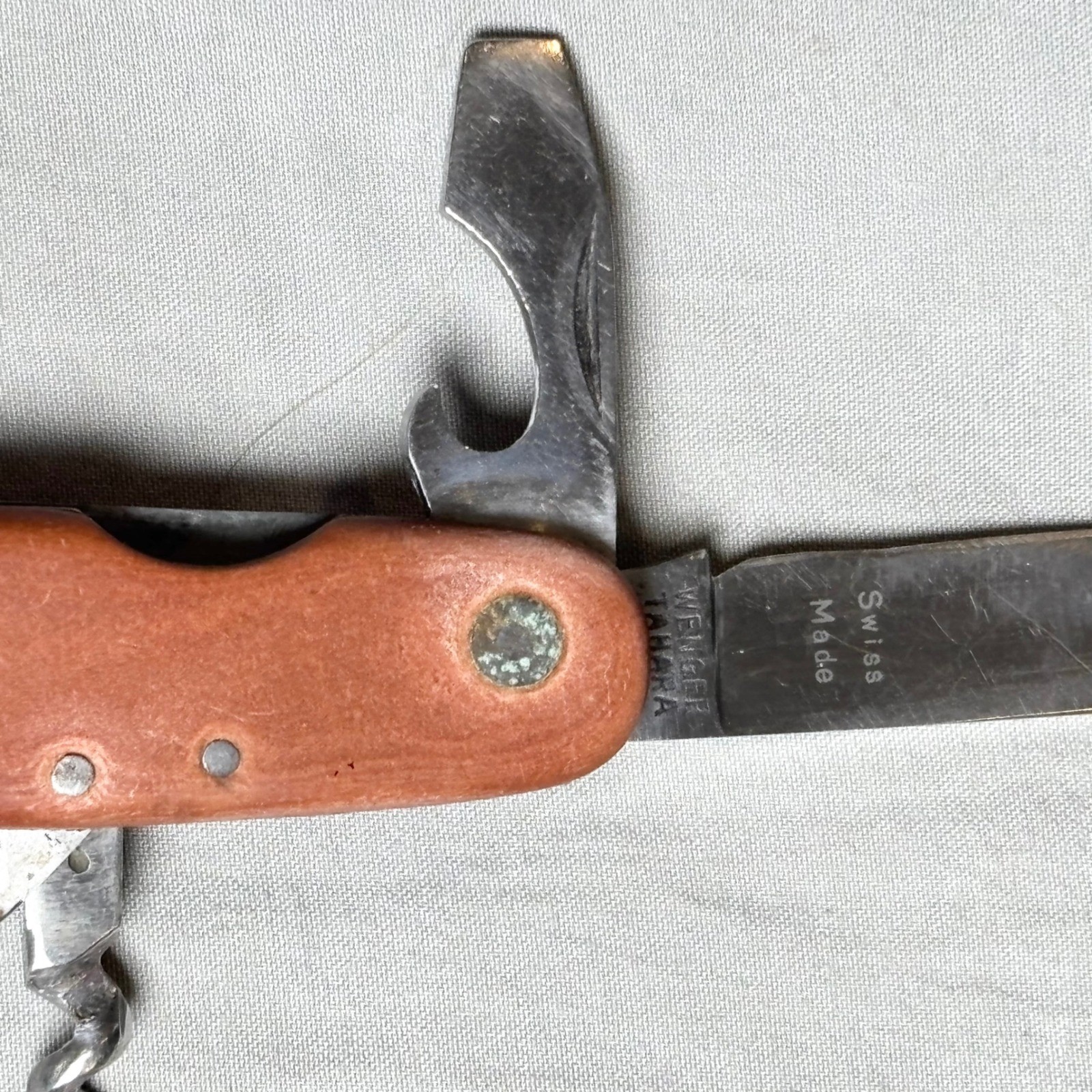 Vintage 1930s Wenger Tahara Swiss Army Knife Pocket Knife Swiss Made