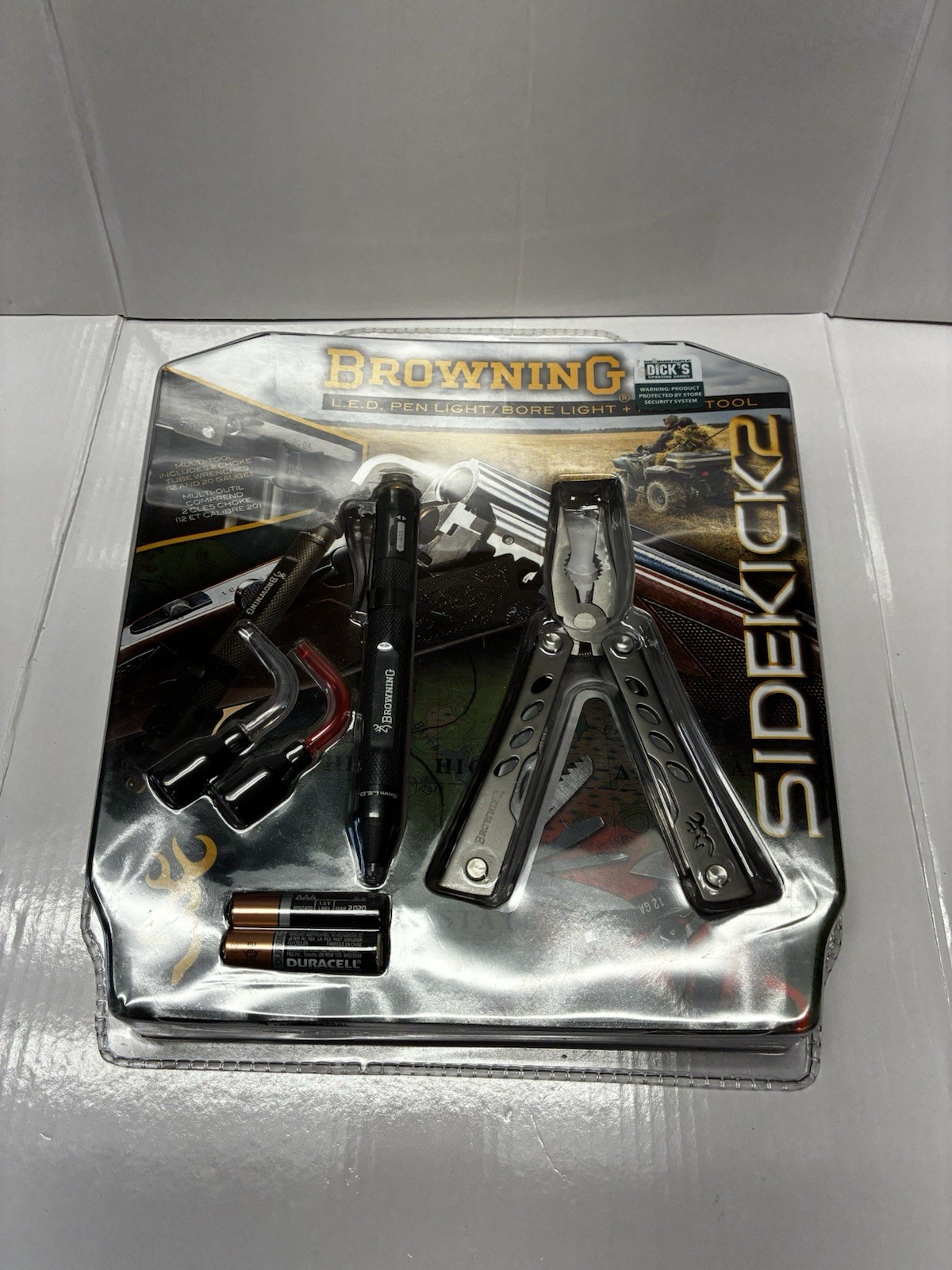 Browning Sidekick 2 Multitool Kit w/ LED Pen Light & Choke Wrench – NEW Sealed
