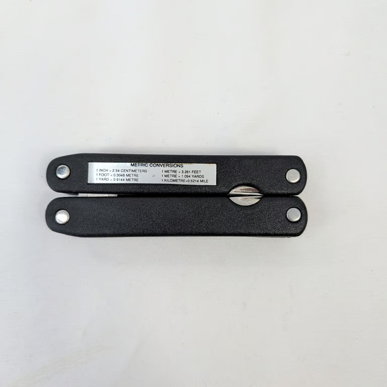 ESPCO Tahoe Multi-Tool Pocket Knife Pliers Stainless Steel Black with Sheath