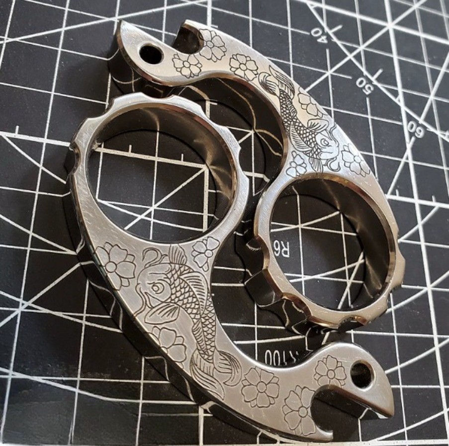 EDC Snail Tactical Multifunctional Tool/Pendant Titanium/Red copper/Brass