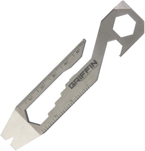 Griffin Pocket Tool GPT XL 4.25″ Stainless Pocket Tool
