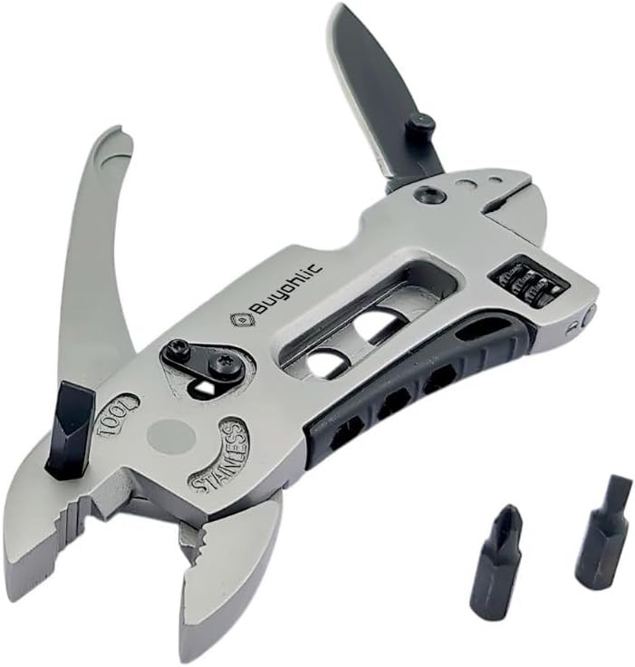 Multitool Wrench set 7 Tools/Pliers/Wire Cutter/Flat Screwdriver