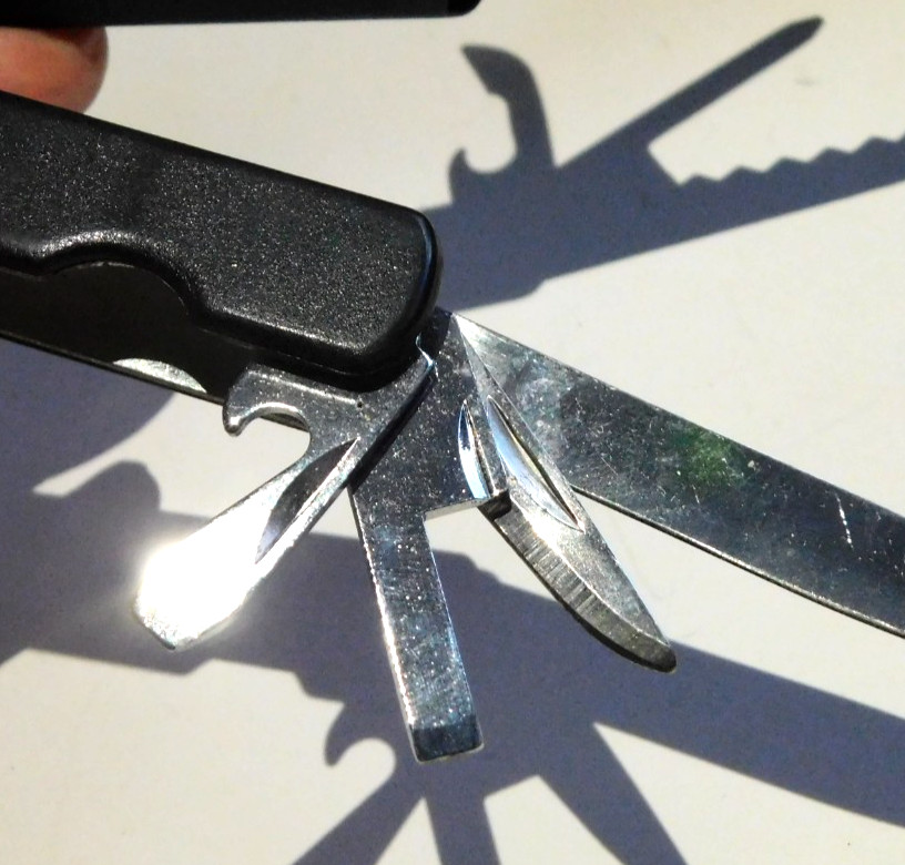 Vintage Handyman Club of America Stainless Steel Multitool 9 Functions
