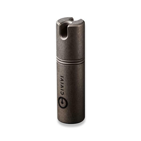 Civivi Key Bit Container Bronze One Piece 6AL4V Titanium Construction C200482
