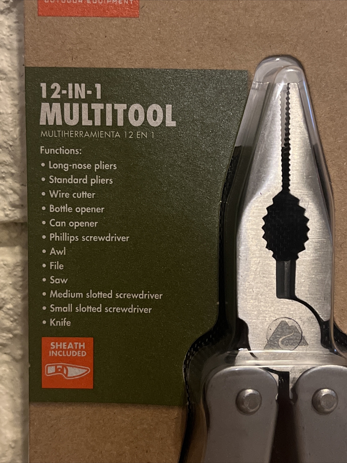 Ozark Trail 12 in 1 Multi-Tool Stainless Holder Outdoor Equipment Multi Tool