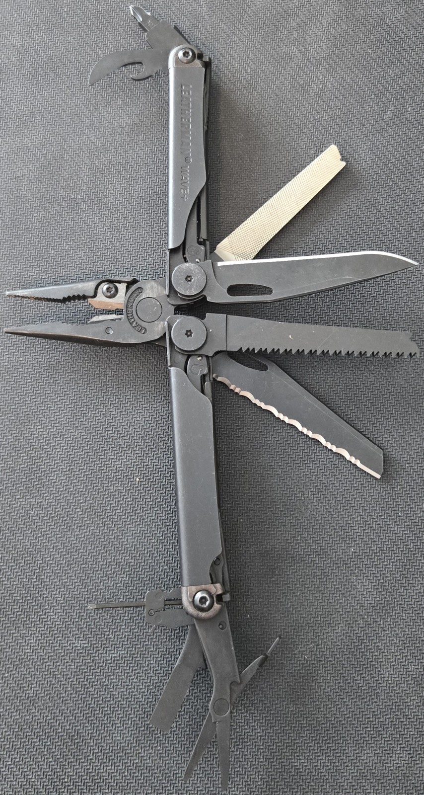 Leatherman Wave Plus + Multi-Tool, BLACK OXIDE! WITH SHEATH!