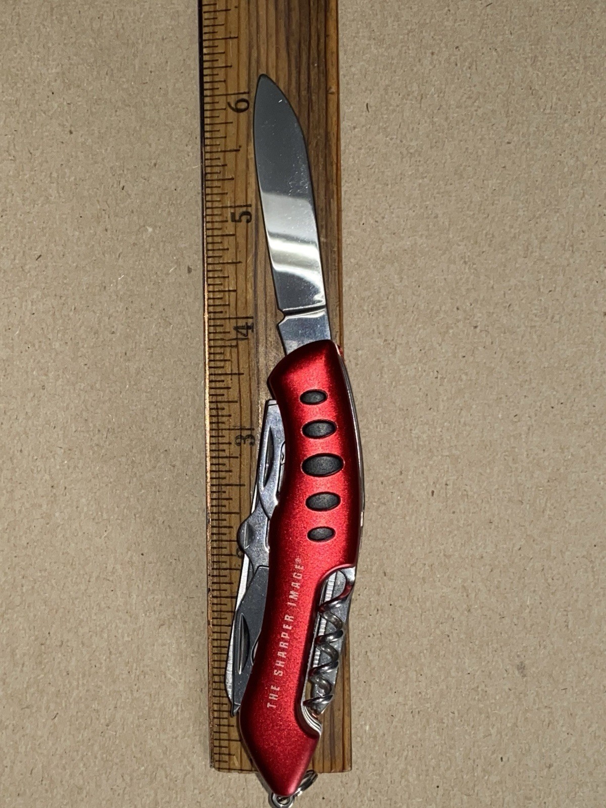 The Sharper Image Multi-Tool 11 in 1 Pocket Knife similar to a Swiss Army knife