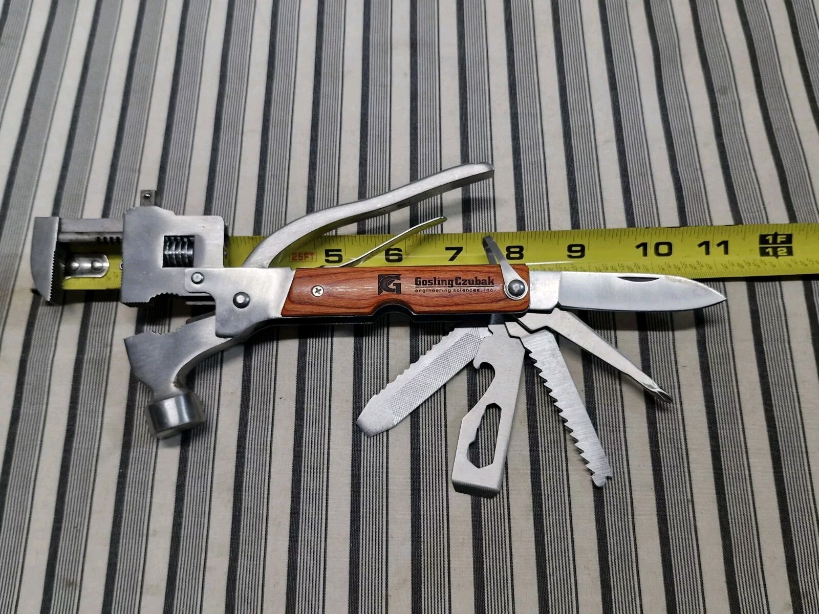Set Of 2, Multi Tools Purpose Camping Emergency Survival Gear Kit Set