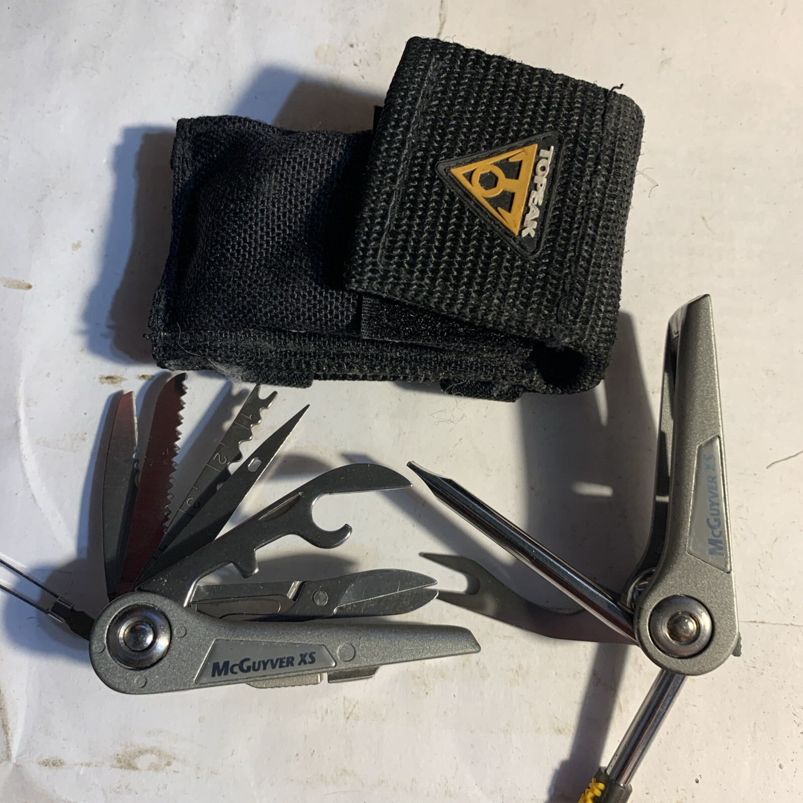 TOPEAK McGUYVER XS Multi-Tool Micro Mini Cycling Hiking MTB Camping Eddie Bauer