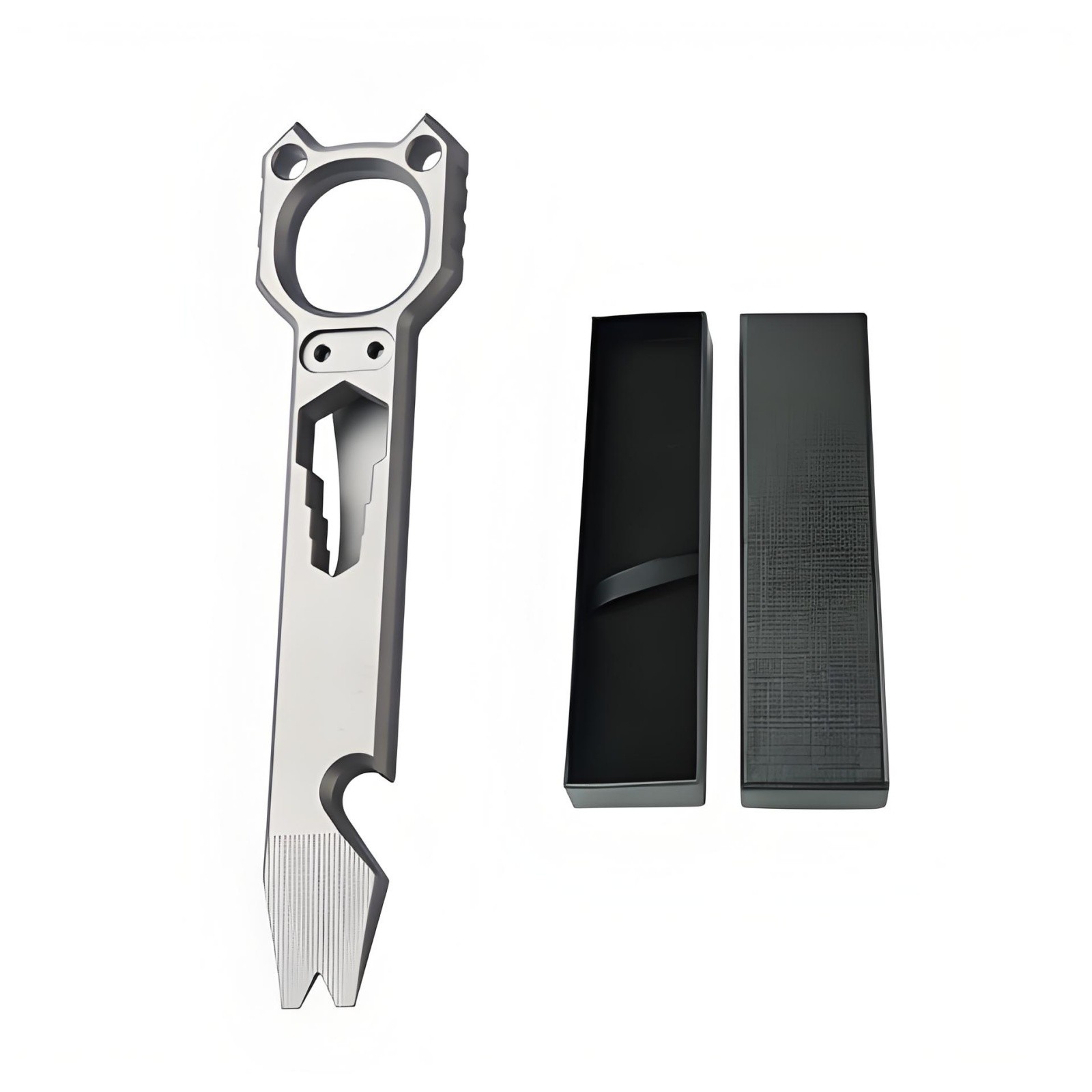 Multi-Tool Bottle Opener EDC Pry Bar Wrench Outdoor Camping Gear Titanium Alloy