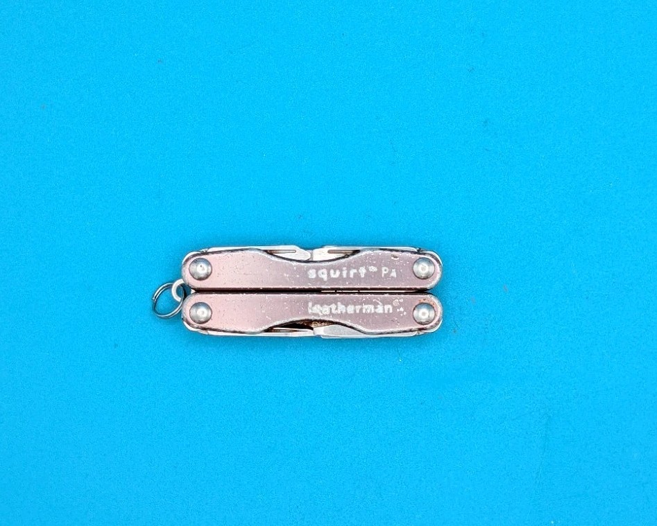 Leatherman Squirt P4 Multi-Tool, Key Ring, Retired, GRAY!