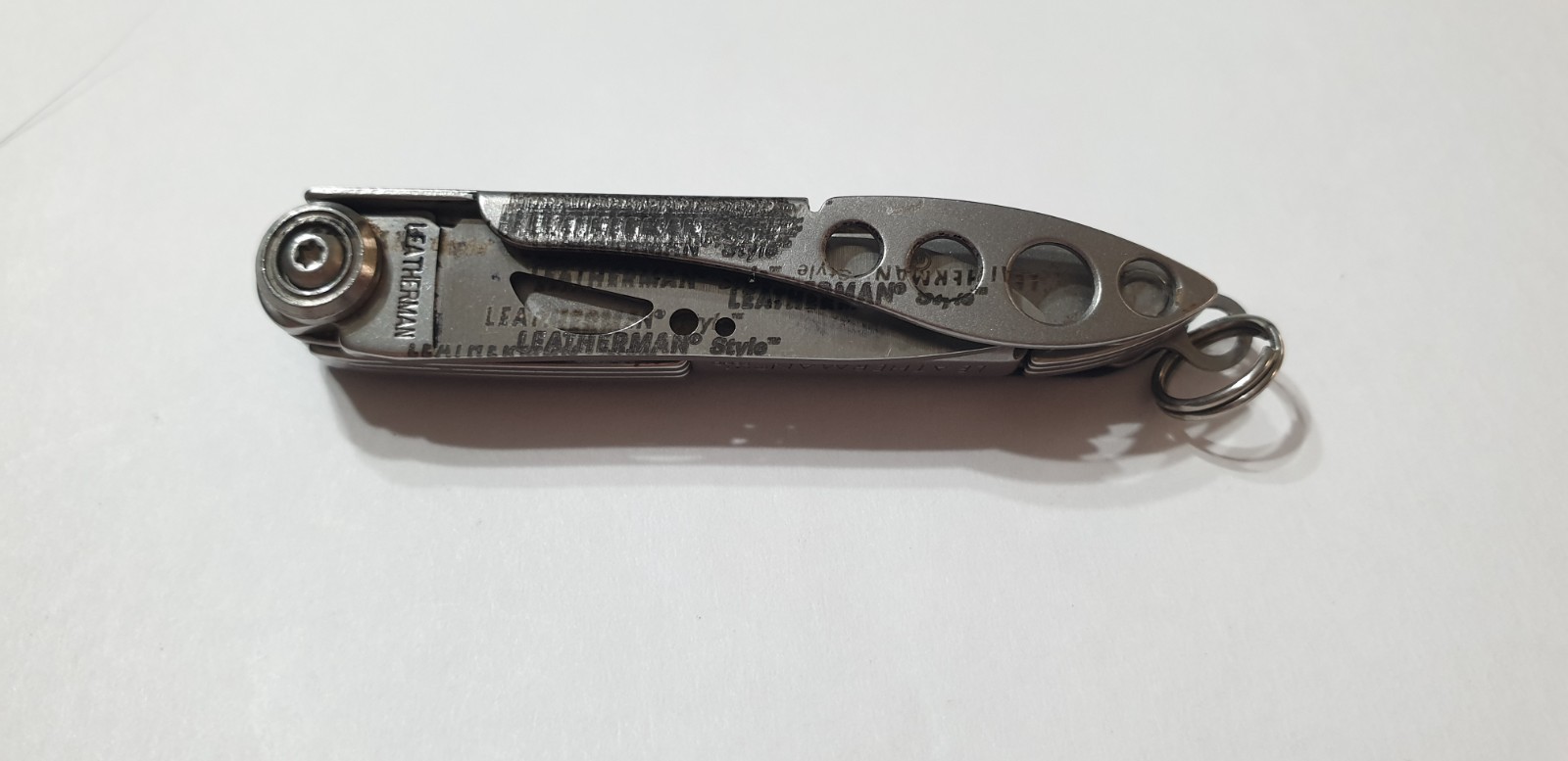 🔥🔥 Leatherman Style One Hand Opening Prototype and Factory Misprint Very Rare
