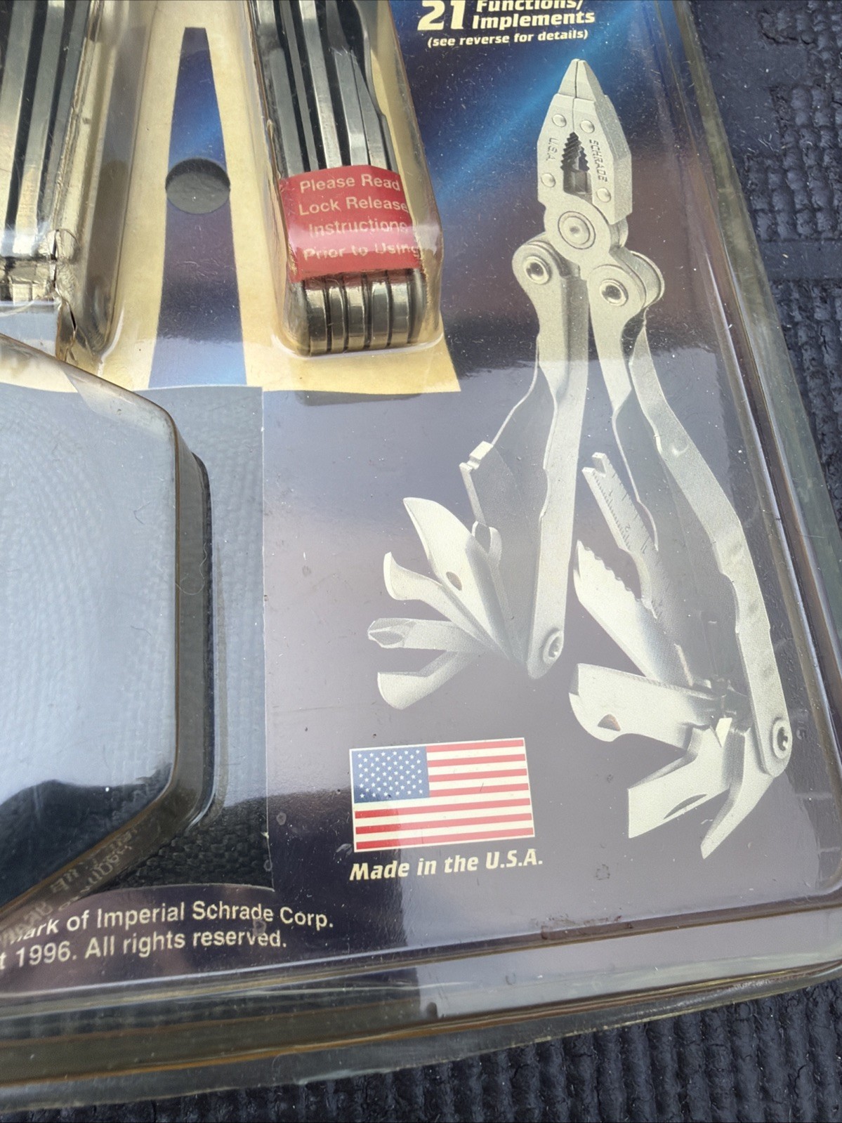 Schrade Tough Tool, ST1NCP- NOS Made in USA Multitool Rare Old Stock