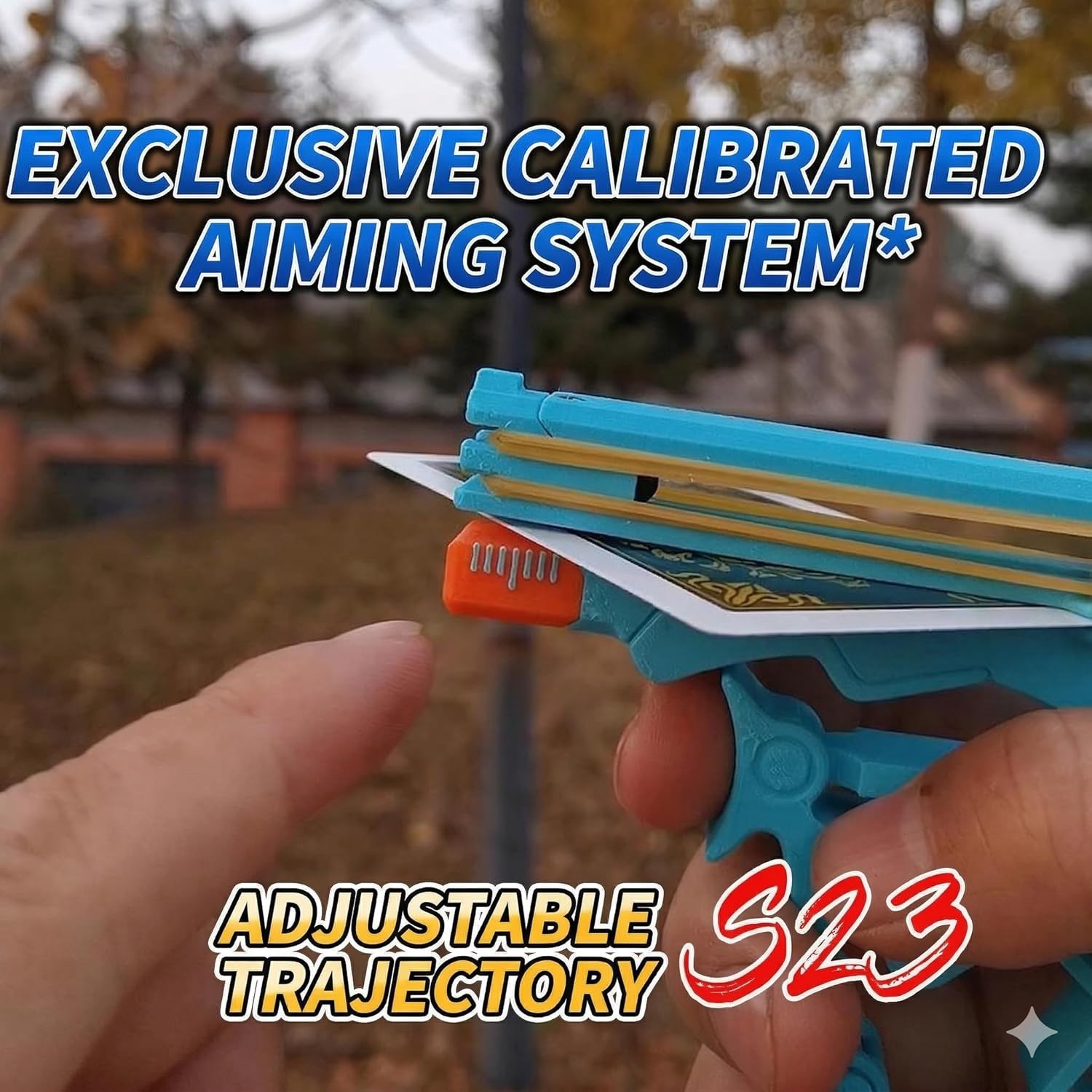 Compact Precision Skill Tool: Outdoor Sports Card Launcher for Adventure Lovers