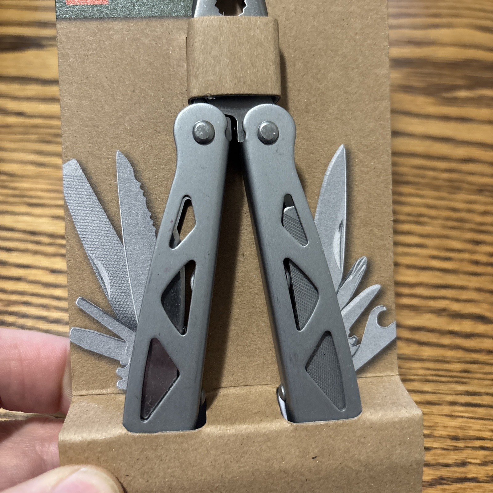 OZARK TRAIL Camping Steel, 12-in-1 Multi Tool, Silver, Model 6962 New