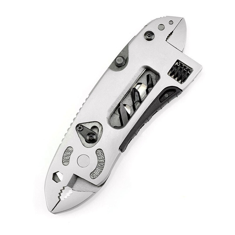 Travel Wrench Multi Tool Bicycle Knife With Screwdriver Pliers Function Purpose