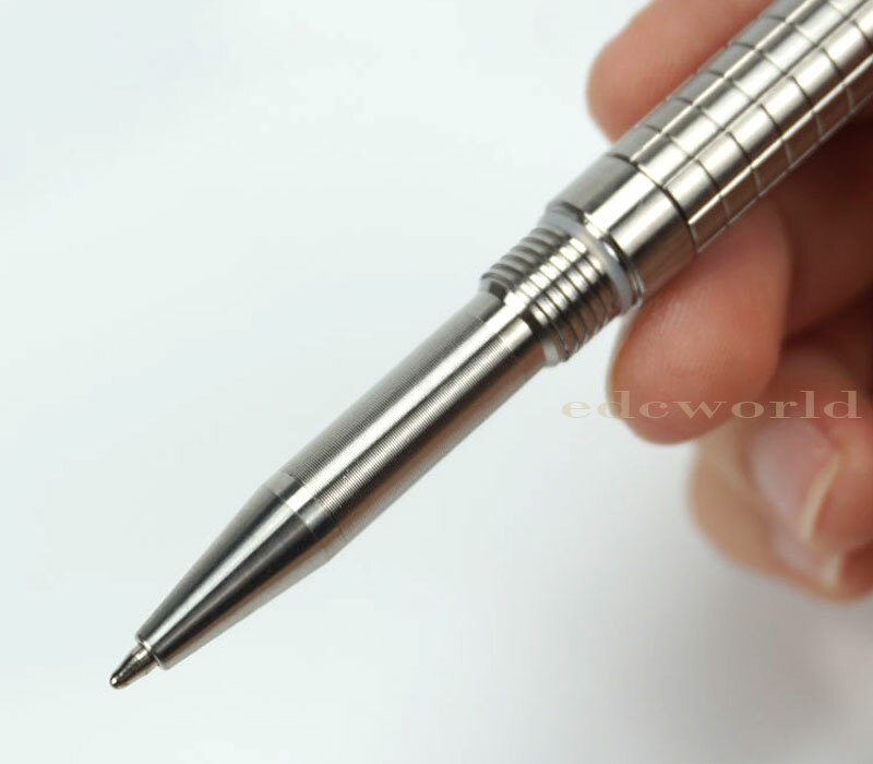 EDC Min Titanium Keychain Practical Ballpoint Pen Signature Tacticak Outdoor Pen