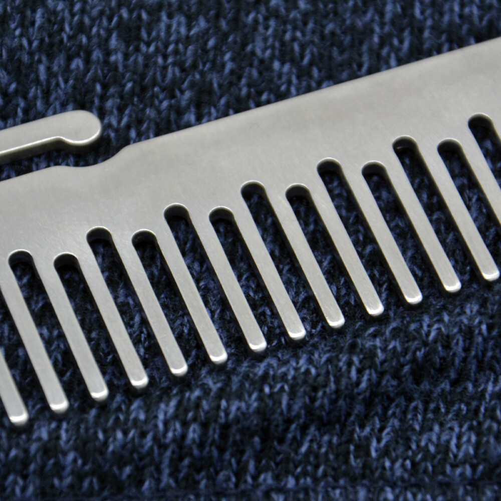 Tactical Beard Comb Stainless Steel Multitool Redneck MOLLE Outdoor EDC Tools