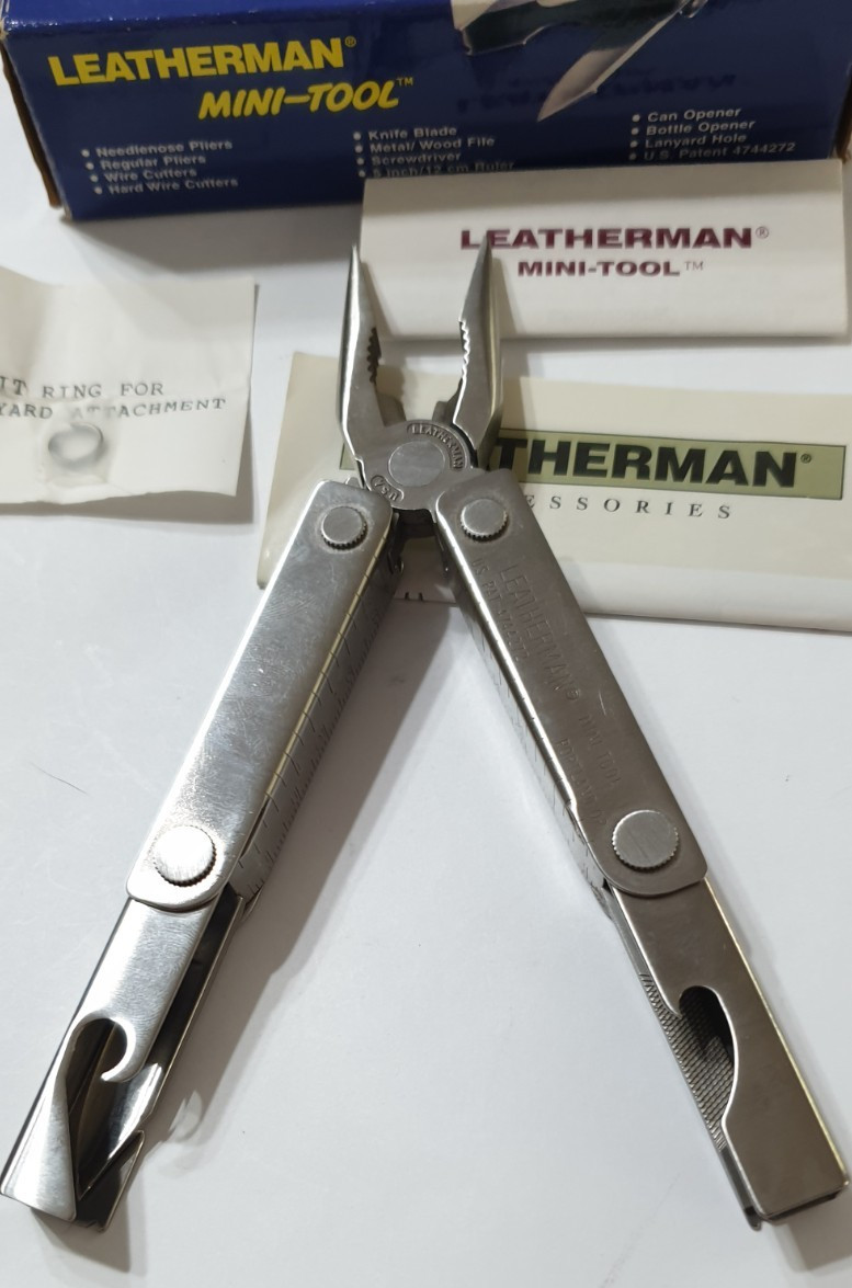 🔥🔥🔥 Leatherman Mini Tool 1998 New In Box Very Rare Retired Collectable