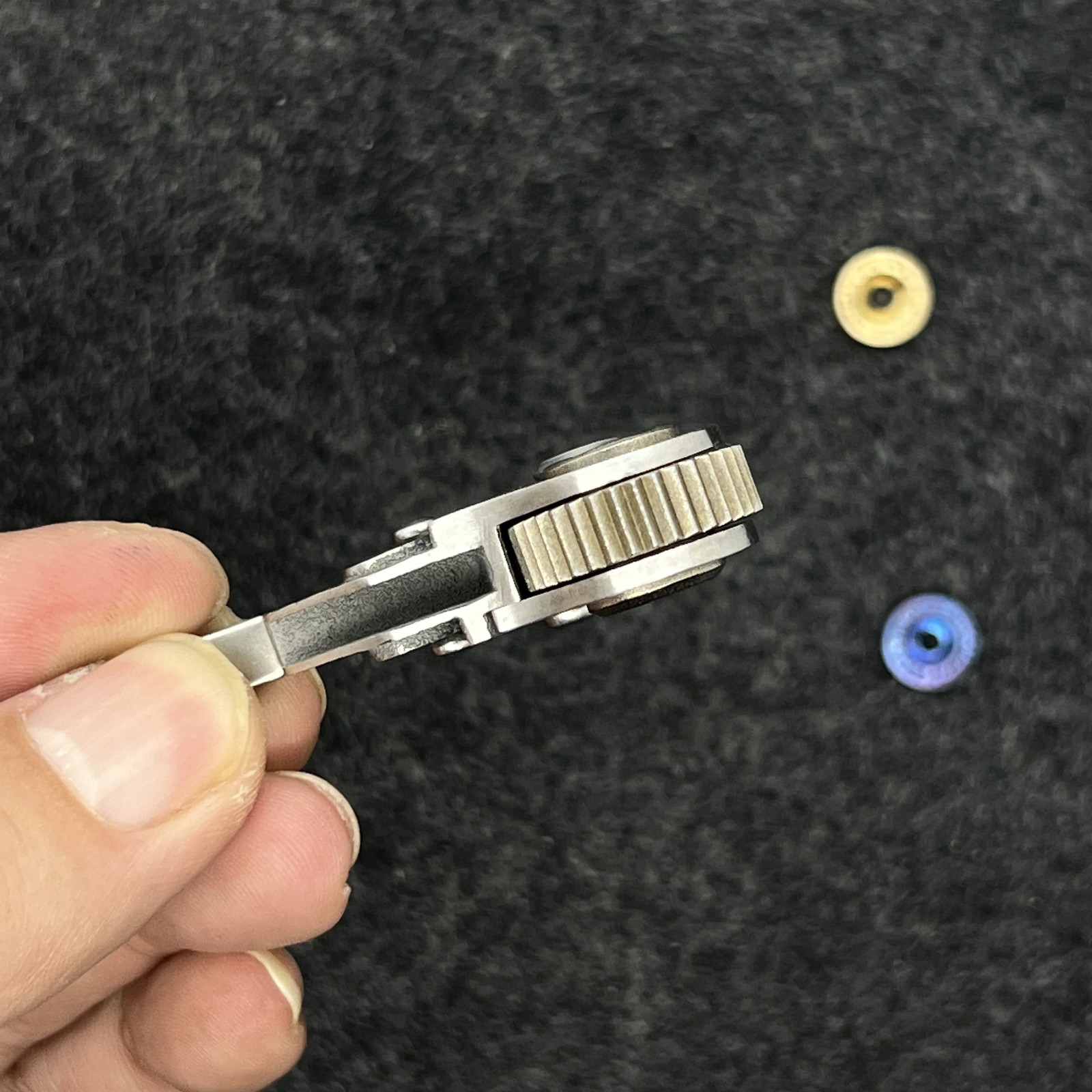 Tail Extension with Ratchet and Bit Driver For Leatherman Skeletool Accessories