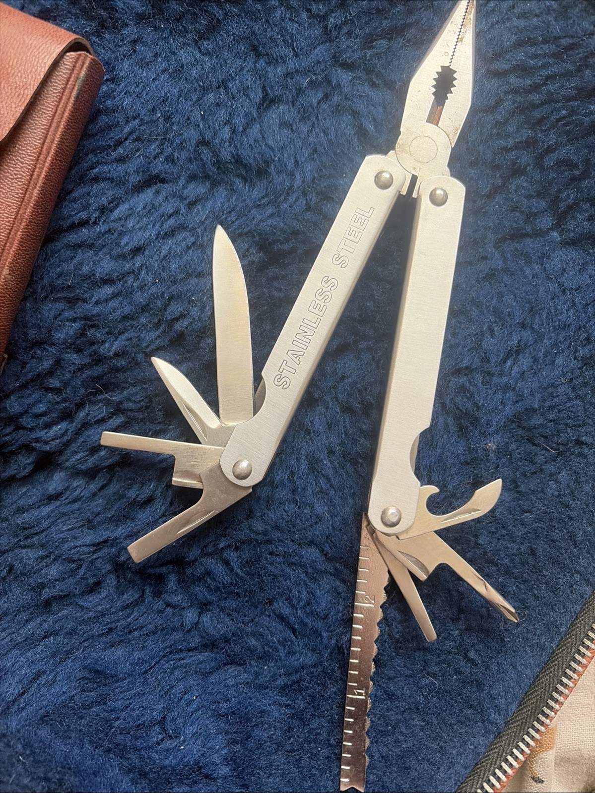 Ohio Forge Stainless Steel Multi-Tool with Case Made In China