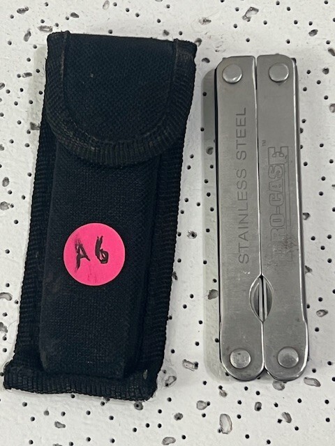 Pro-Case Stainless Steel Multi-Tool With Sheath—