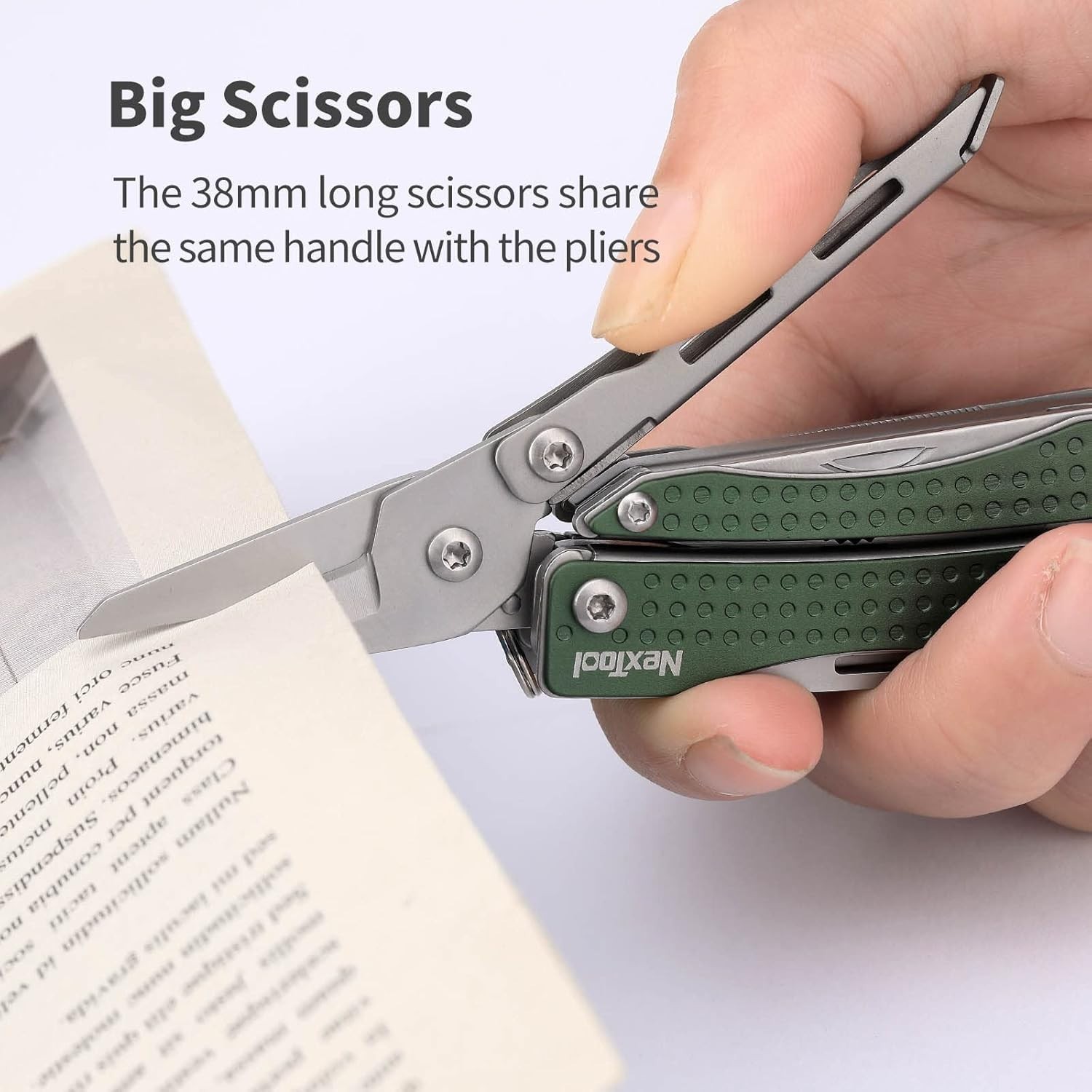 Compact 10-in-1 Pocket Knife Multitool with Keychain – Perfect Father’s Day Gift