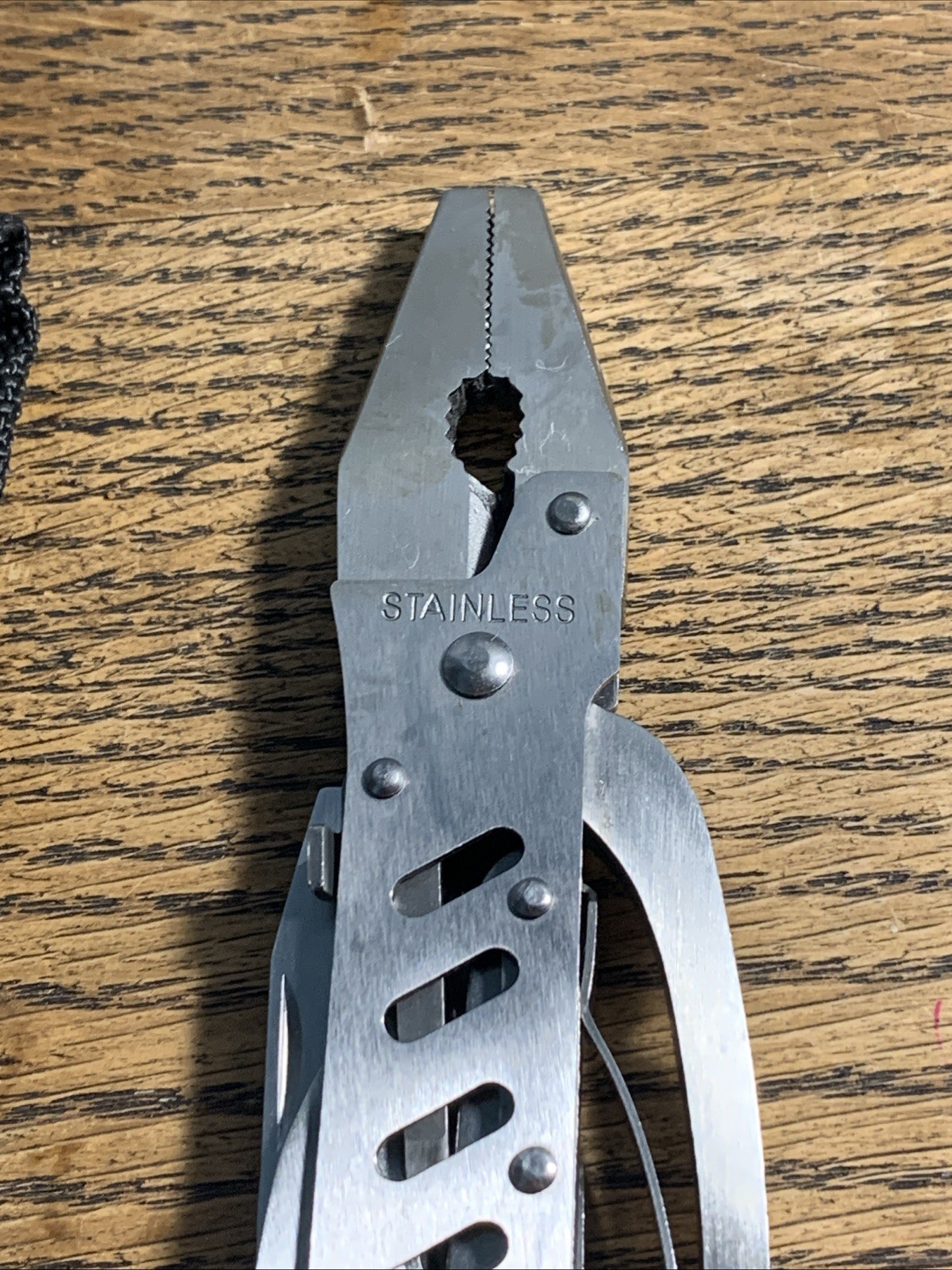 Silver Toned New Multi Tool with Black Case New Never Used