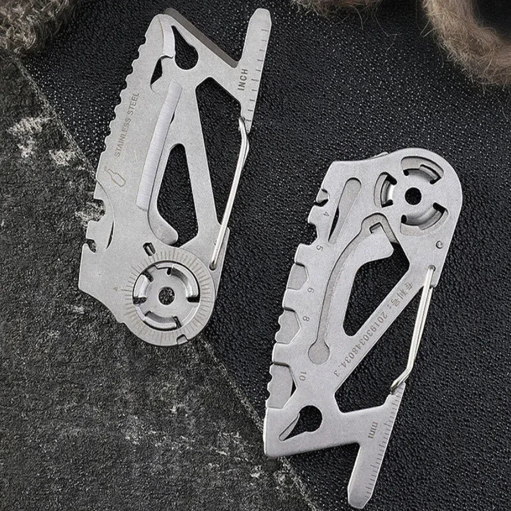 Card Folding Knife Multi Function Purpose Tool Escape Survival Best Backpacking