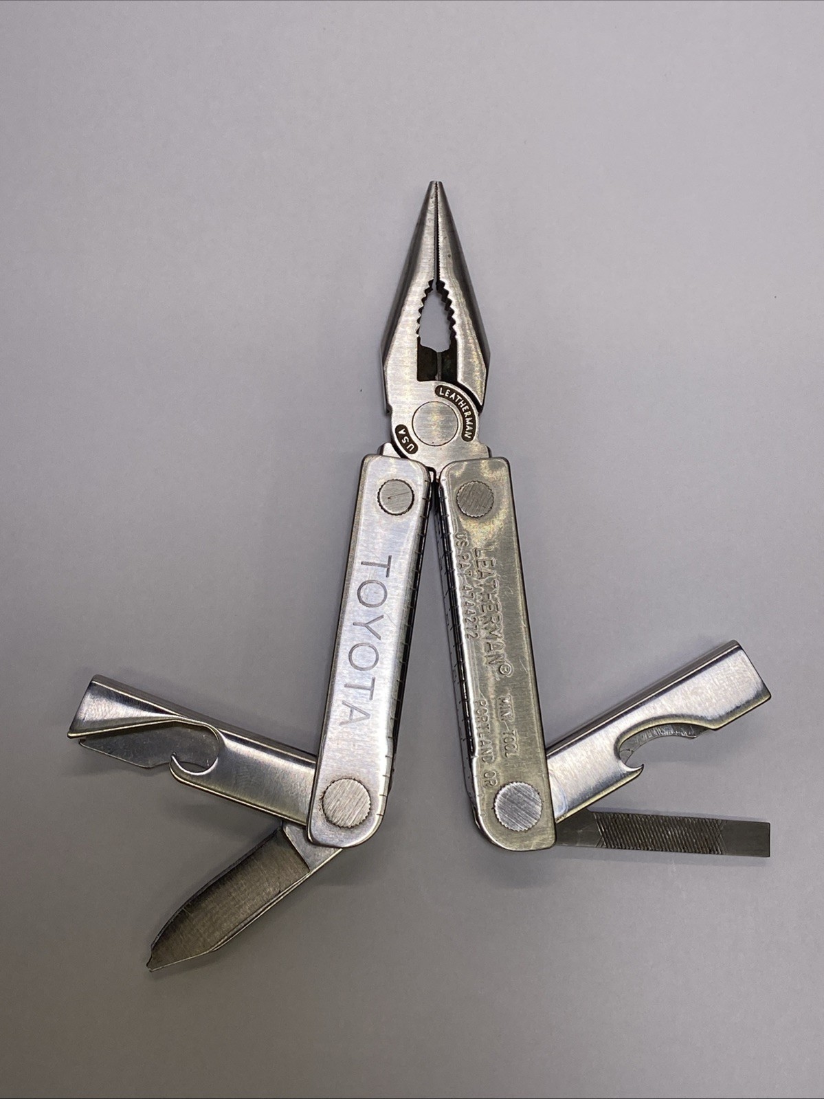 Vintage Leatherman USA Mini Tool Multi Tool Original Sheath Case Discontinued