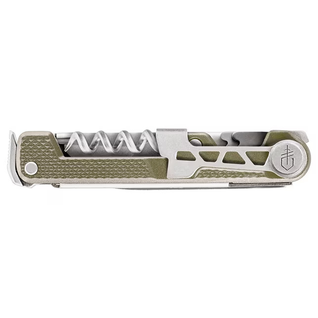 Gerber Armbar Cork Pocket Knife Multi-Tool 8 Tools 3.1 oz – Gold