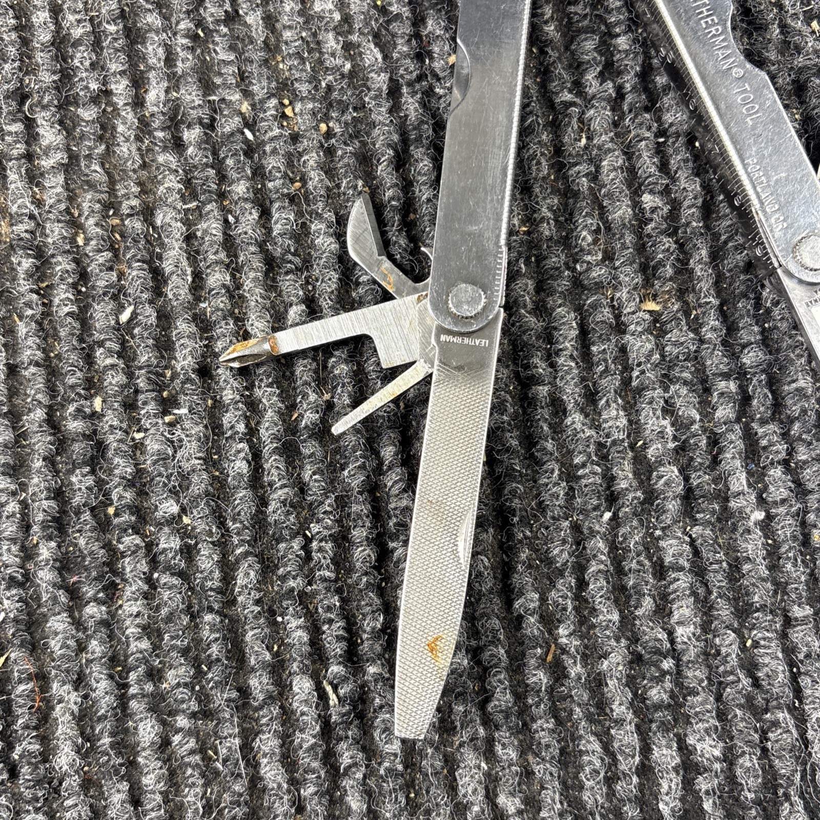 Original Leatherman Tool US REG TM Multi-Tools Portland OR Vintage (096)