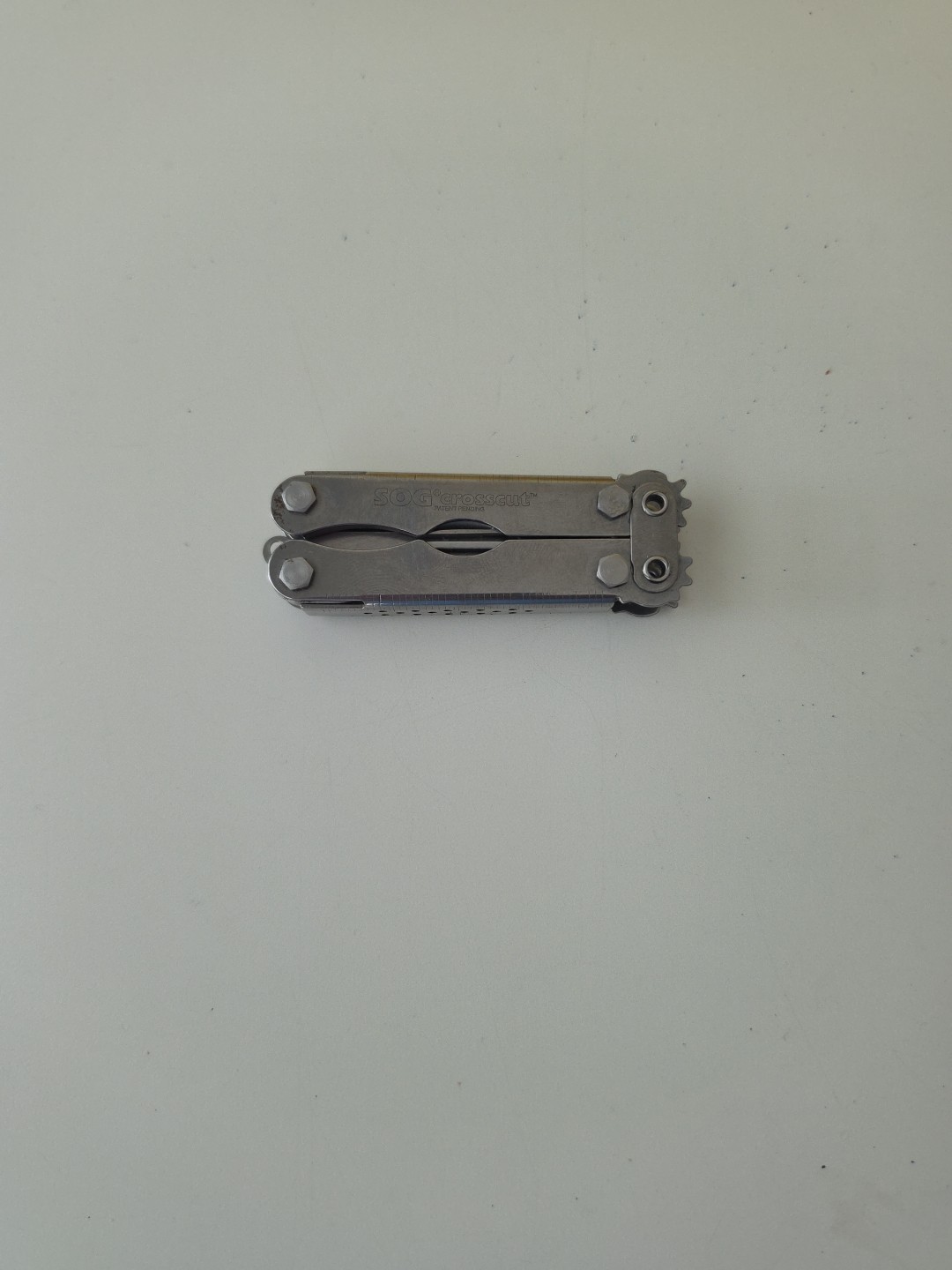 SOG Crosscut Stainless Steel Multi-Tool. 8 Tools Total