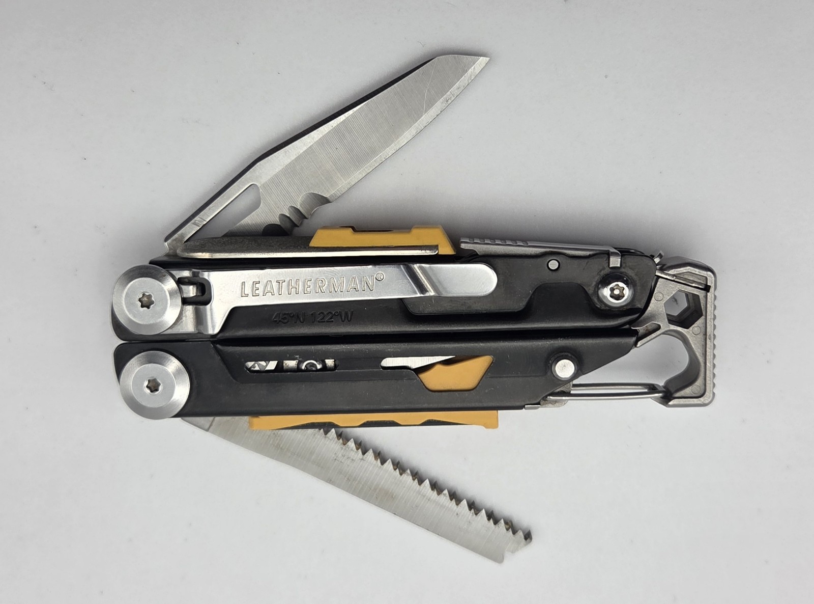 Original Leatherman Signal Survival Multi-Tool Black / Yellow Finish