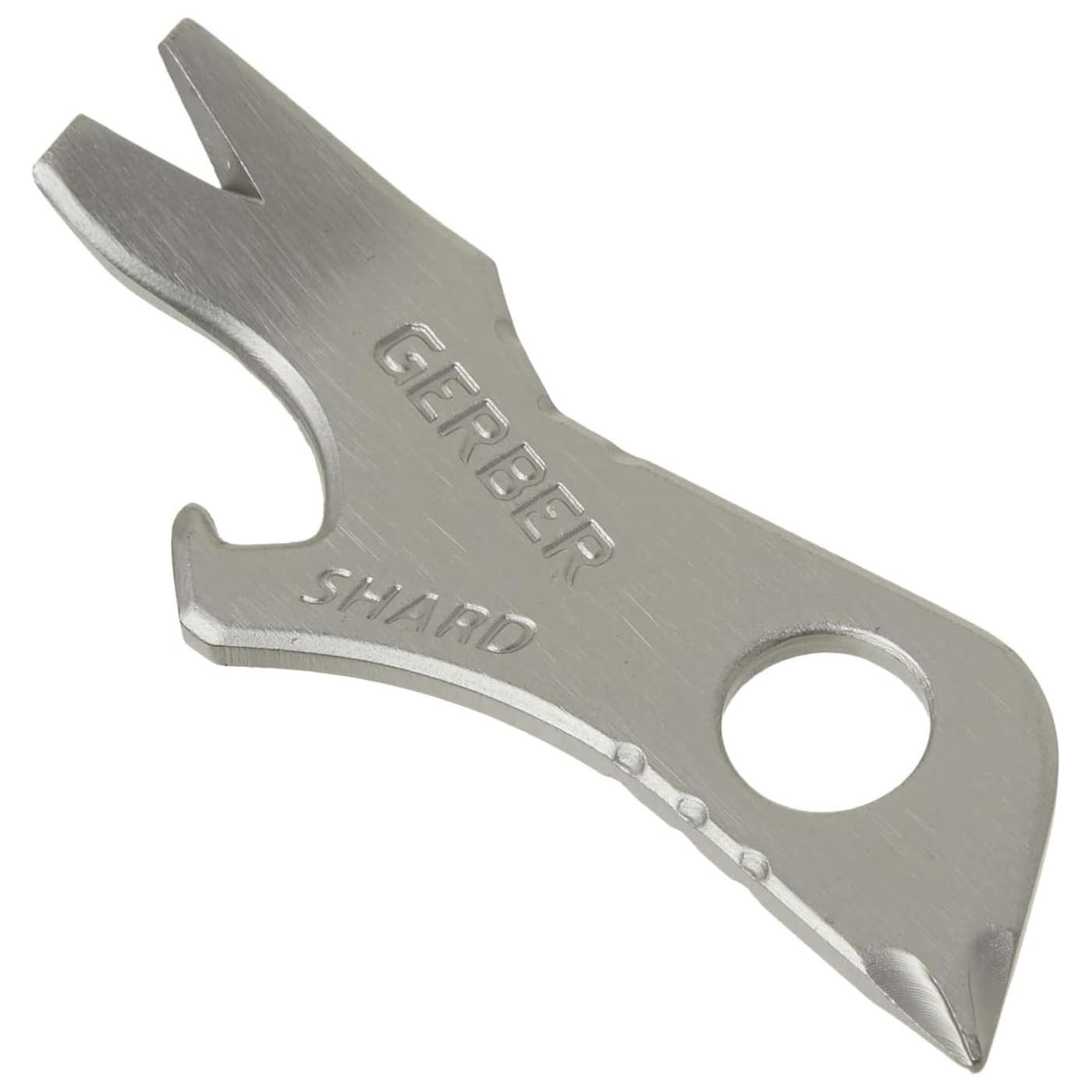 Gear Shard 7-In-1 Keychain Bottle Opener Multitool with Screwdriver, Gifts for D