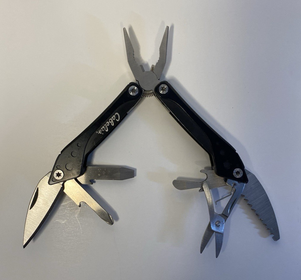 Cabelas Small Multi-Tool /Green, Orange, Purple, Silver, Red, Teal, Black, Pink