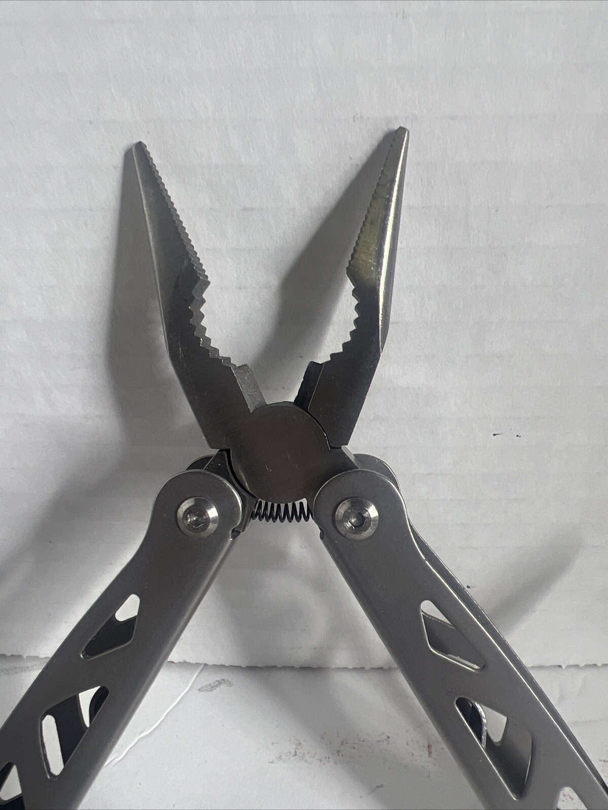 Ozark Trail 12 In 1 Multi-tool With Pouch Black 4-1/8”Closed VGUC READ