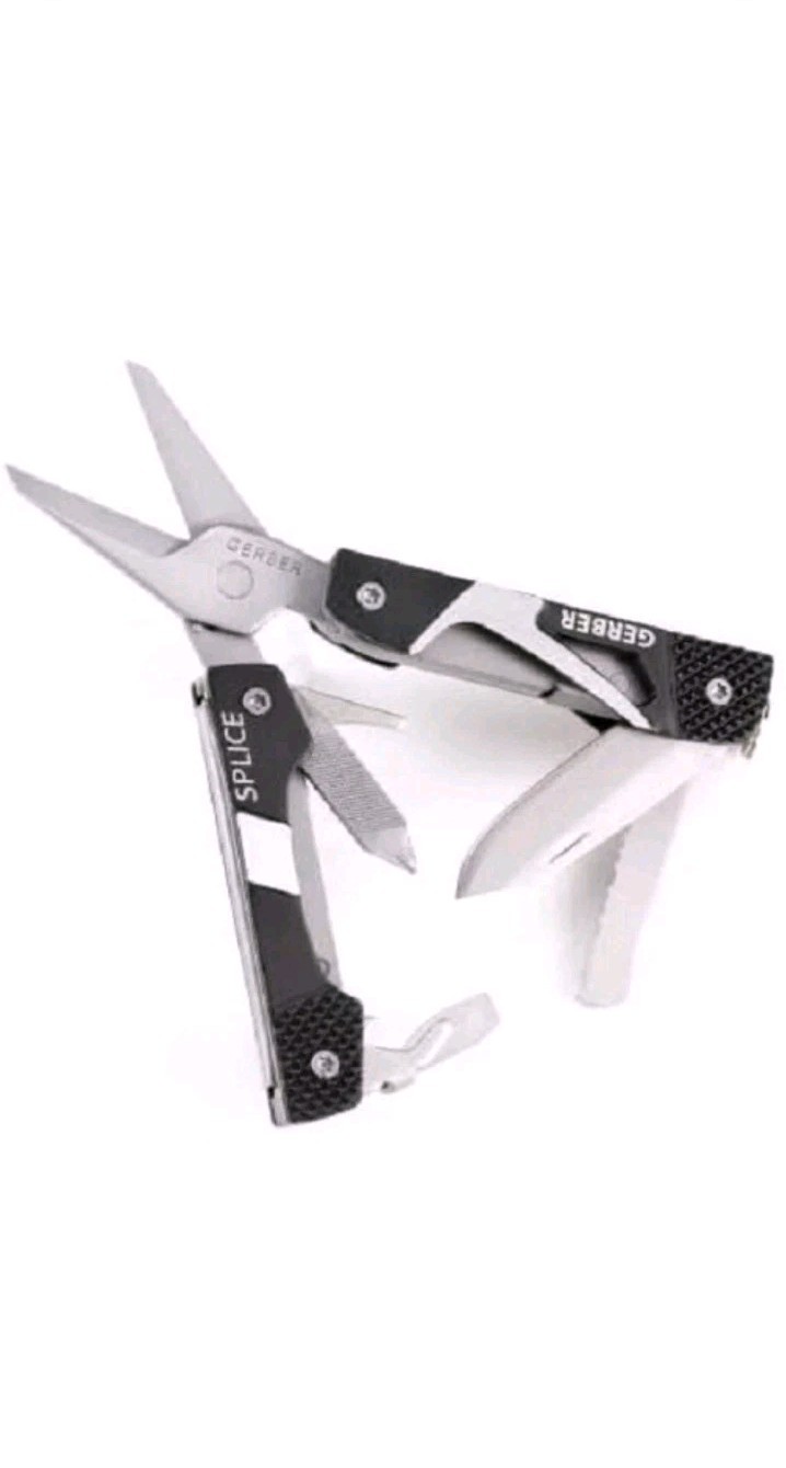 Gear Splice Multi Tool 9 Tools In 1 2.5 OZ 2.4″ Closed 1.5″ Stainless Blade