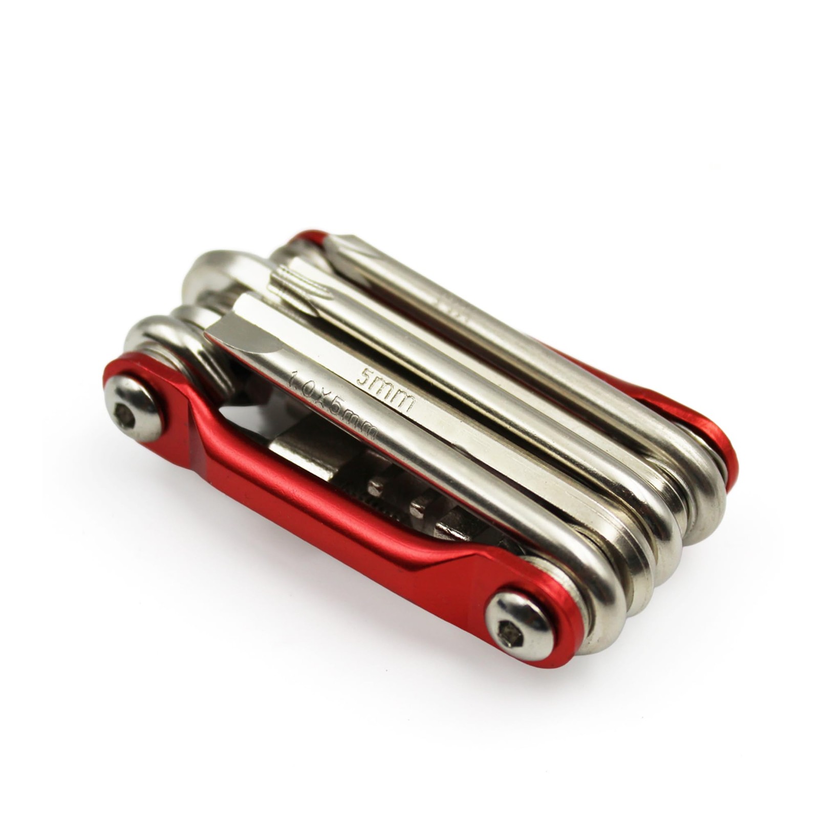 10-in-1 Bike Multi Tool – Compact Bicycle Repair Kit w/Chain Breaker, Allen W…