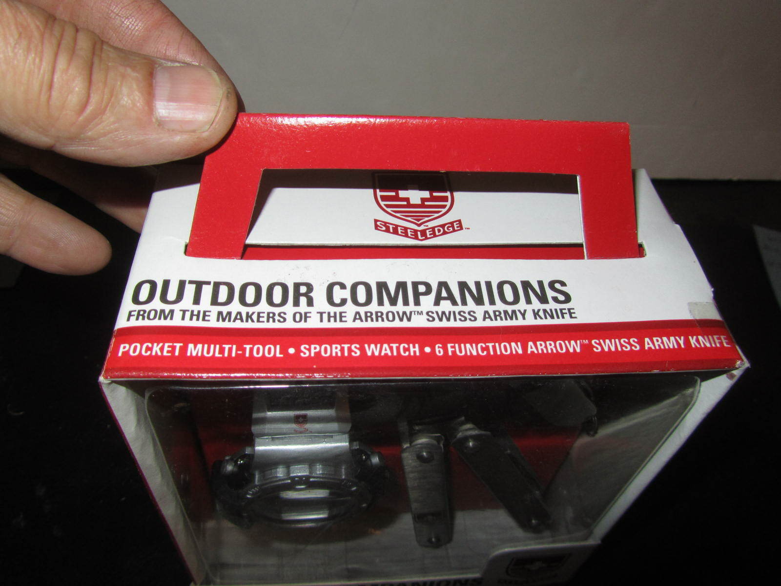 New VTG Outdoor Companions Pocket Multi-Tool, Sports Watch, Pocket Knife Set