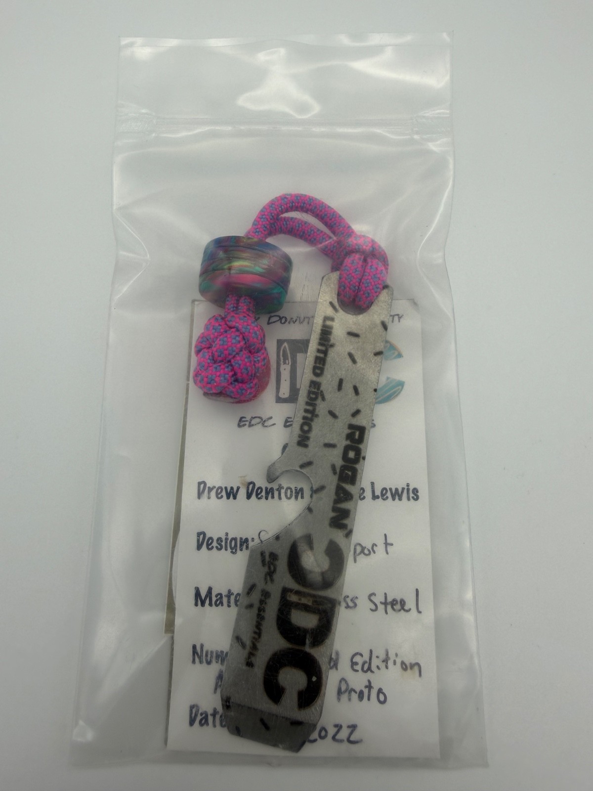 PROTOTYPE Rogan RPT Pocket Tool Sport Crispy Donut Community Limited Edition CDC