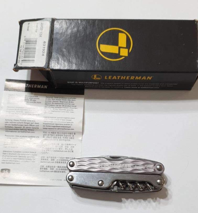 🔥🔥🔥 Leatherman Juice CS4 Gray Rare Retired Multi Tool Collectable New In Box