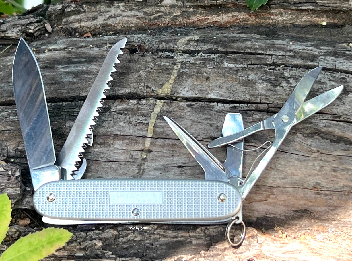 Swiss Army Knife, Farmer X Silver Alox, Victorinox 0.8271.26, New In Box