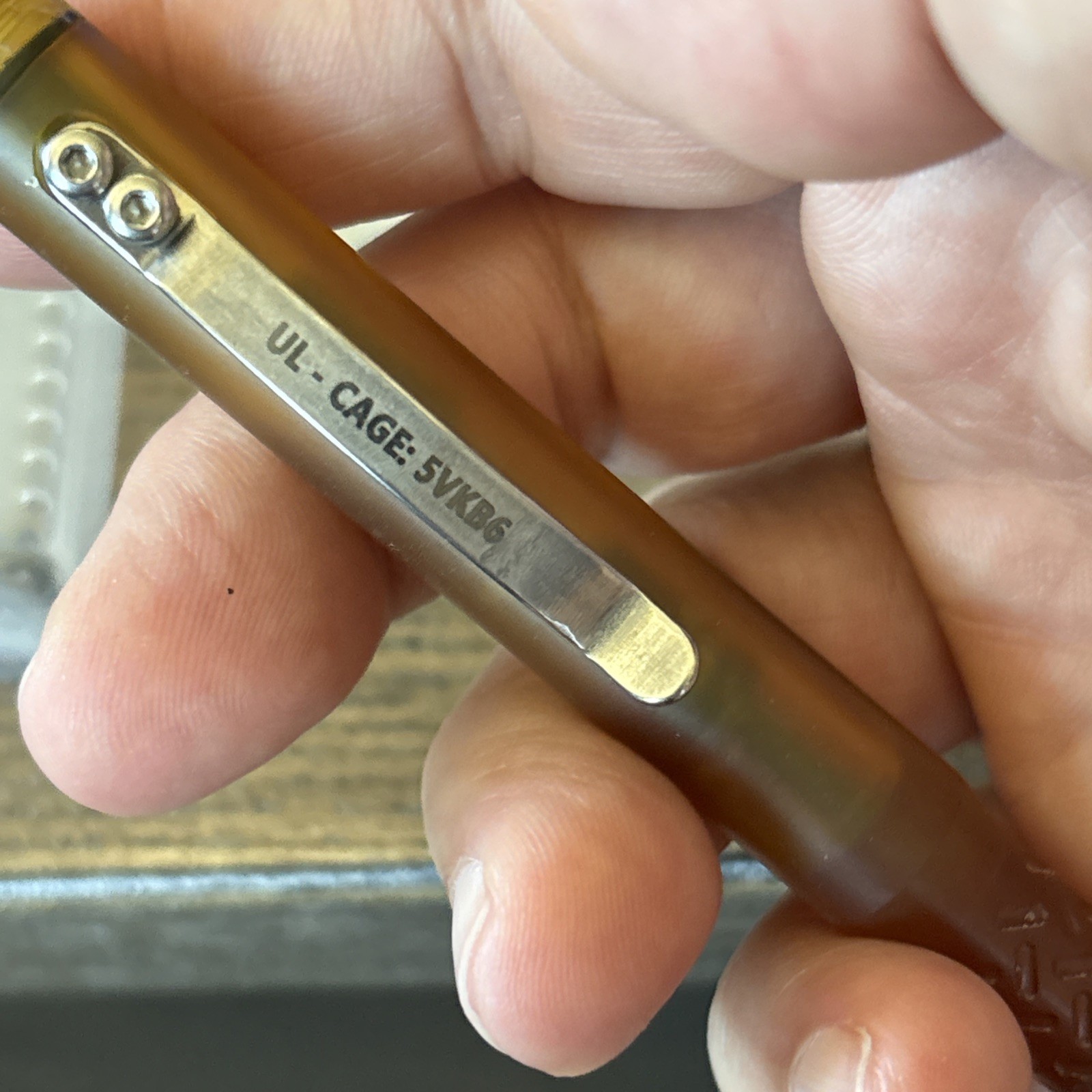 Maratac Ultem Pen Driver, 4 Bits New Pattern + Titanium Forever Graphite Pencil