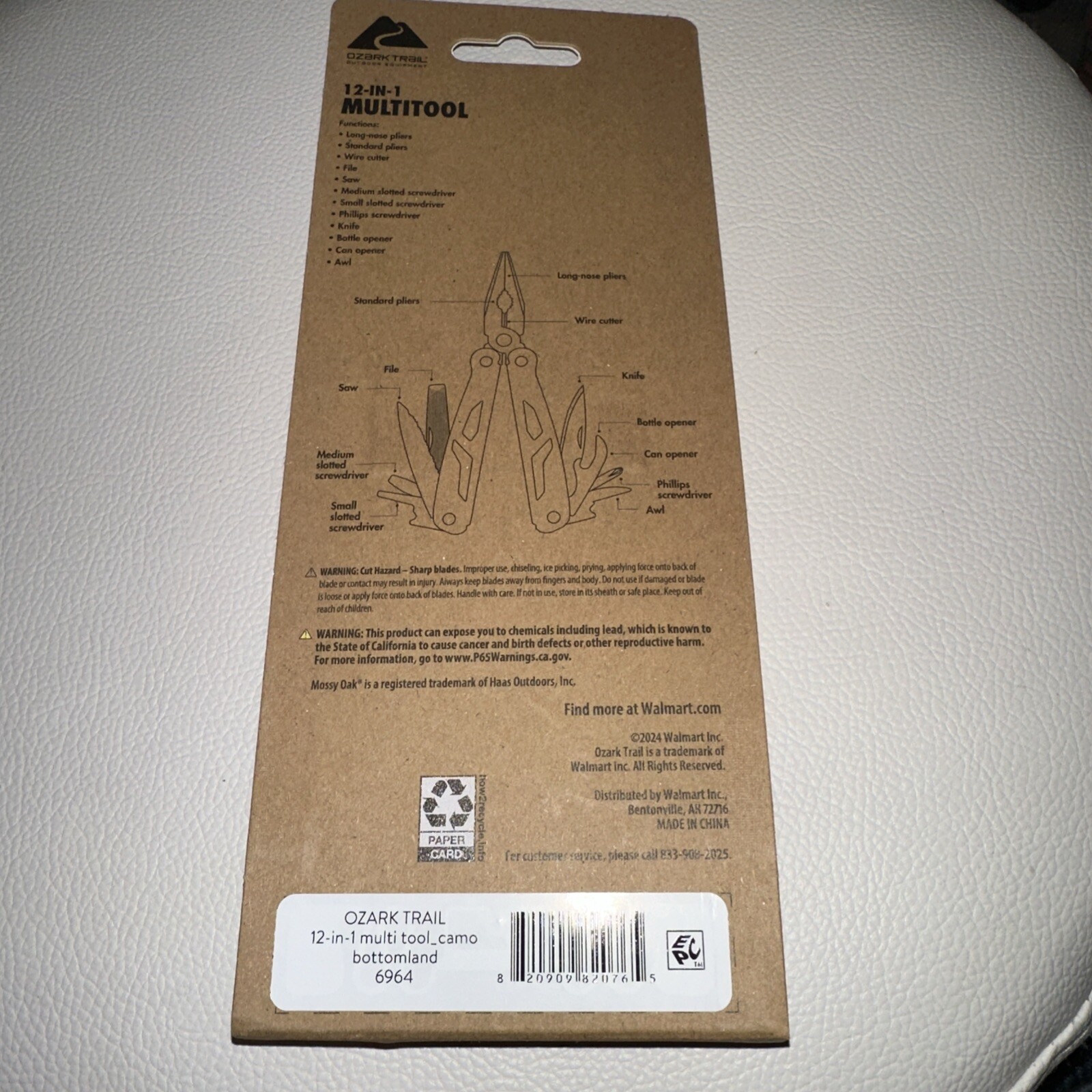 🎄Ozark Trail Knife Multi Tool ***BRAND NEW IN PACKAGE***